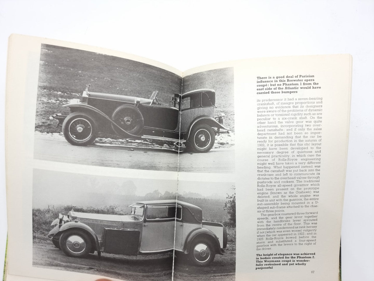 Rolls-Royce (Foulis Mini Marque History Series, L J K Setright, 1975)