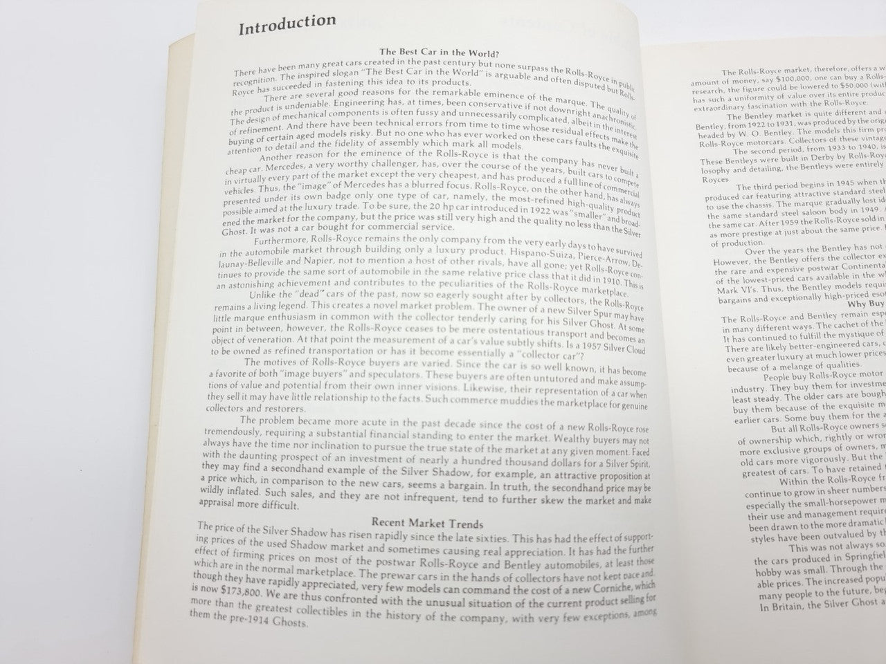 Rolls-Royce and Bentley Illustrated Buyer's Guide (Paul R. Woundeberg, 1987)