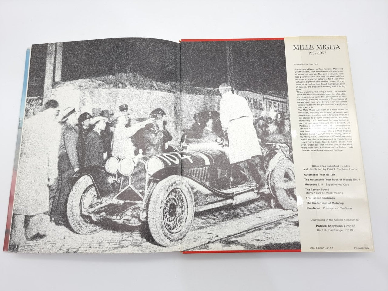 Mille Miglia 1927 - 1957 The Fabulous Story Of The Great Road Race