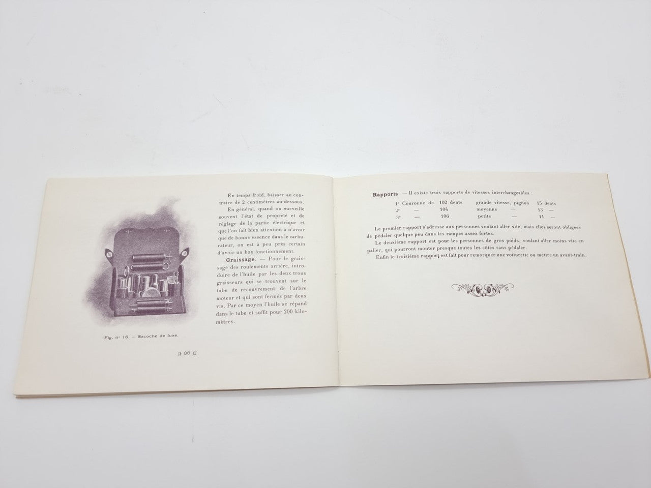 Guide Pratique du Tricycle a Petrole De Dion Bouton Modele 1898 - 1899