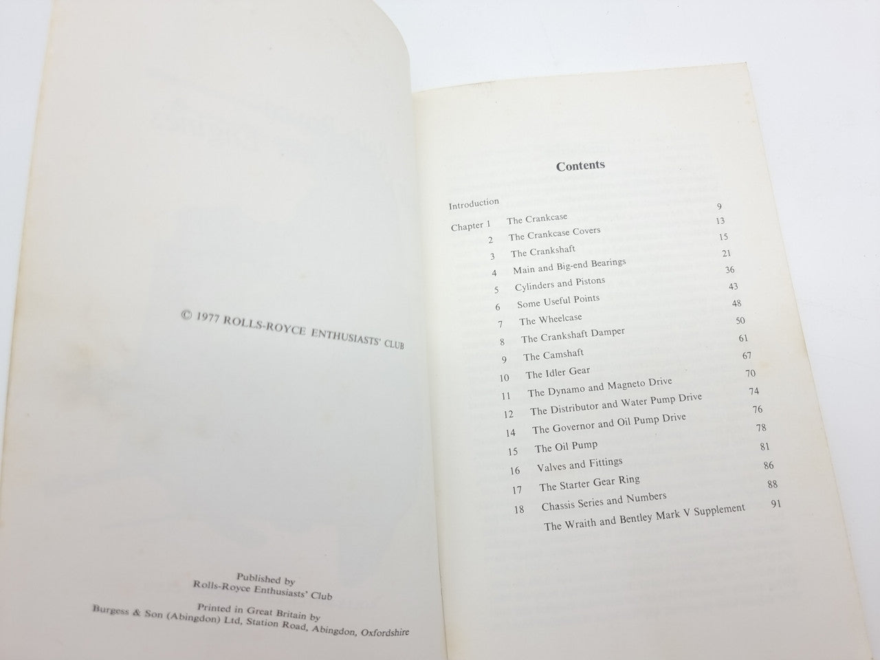 Rolls Royce Small Horsepower Engines Book (R. Haynes, M.A. Grisgsby, 1977)