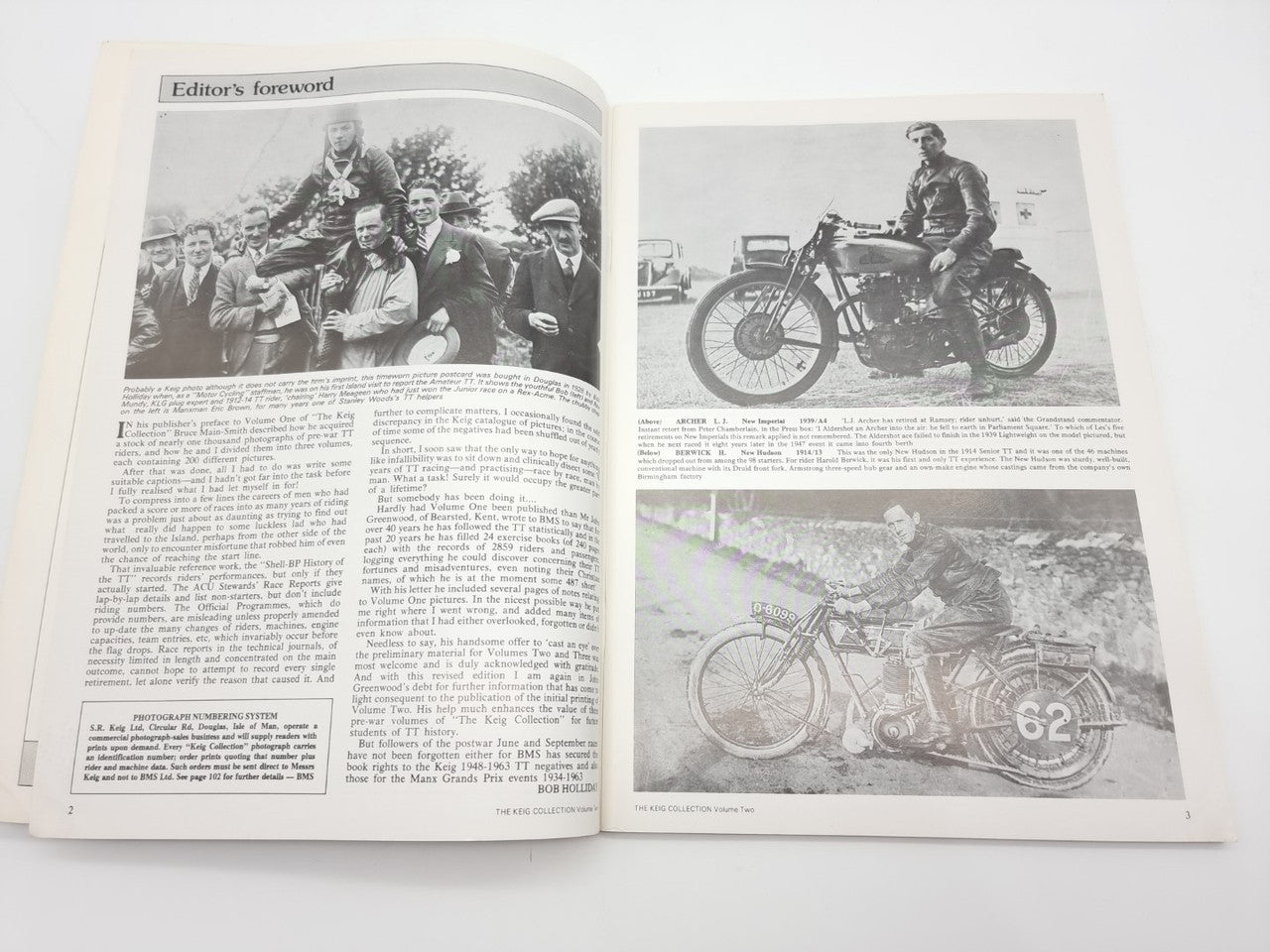 The Keig Collection Volume 2, A Picture Gallery of TT Riders and Their Machines 1911 - 1939