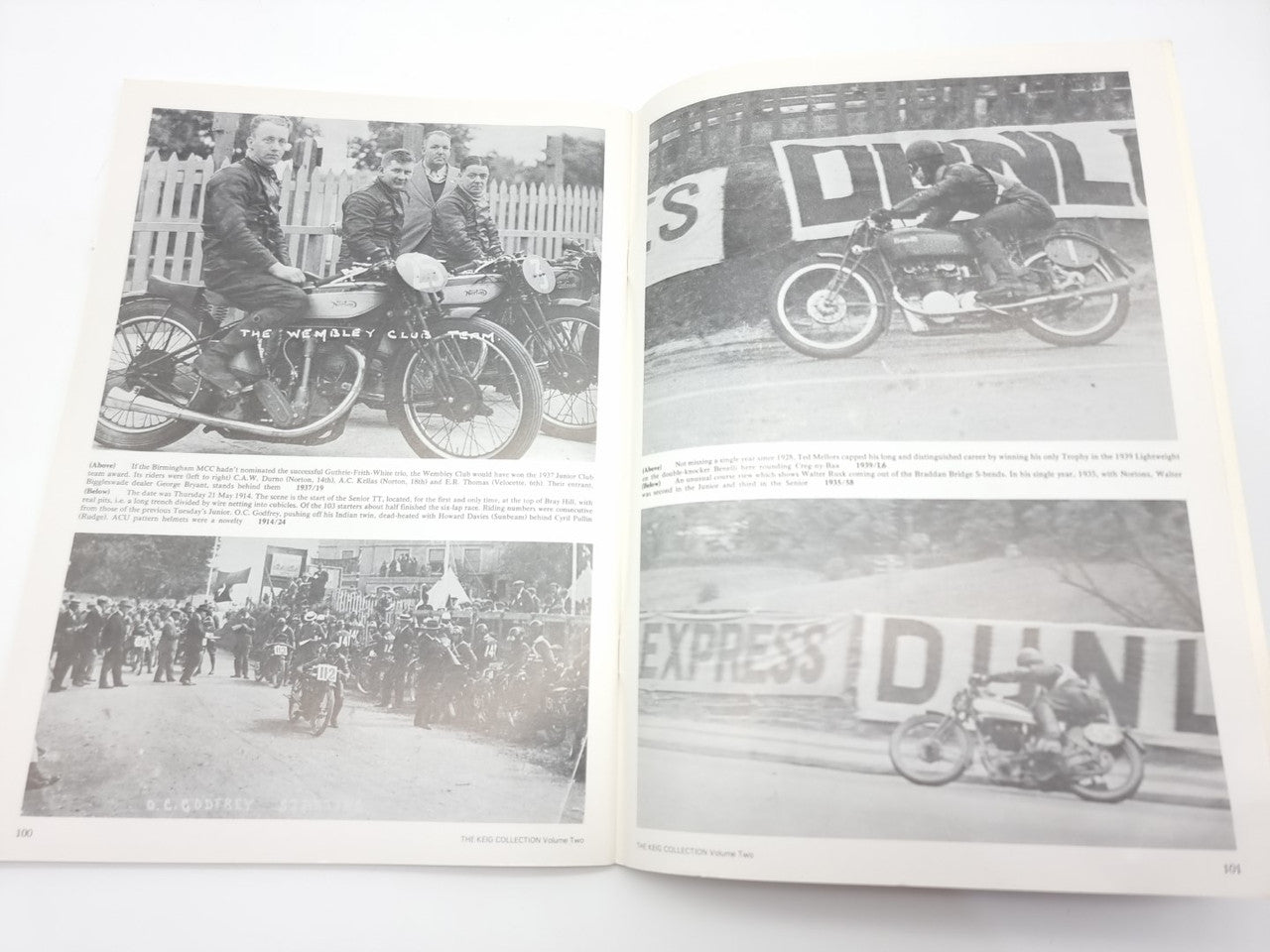 The Keig Collection Volume 2, A Picture Gallery of TT Riders and Their Machines 1911 - 1939