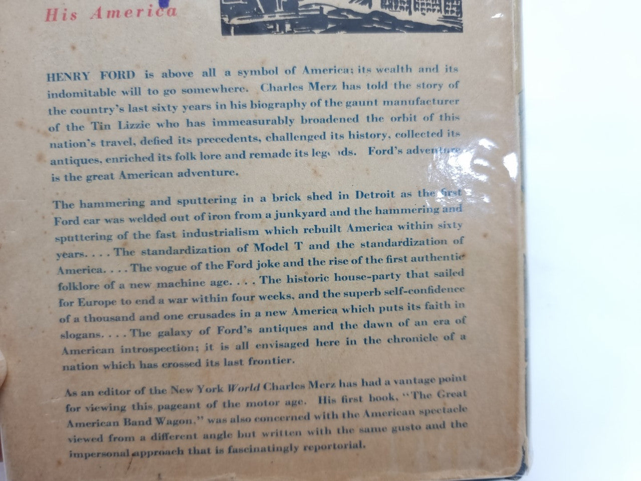 ...and then came Ford (Charles Merz) First Edition