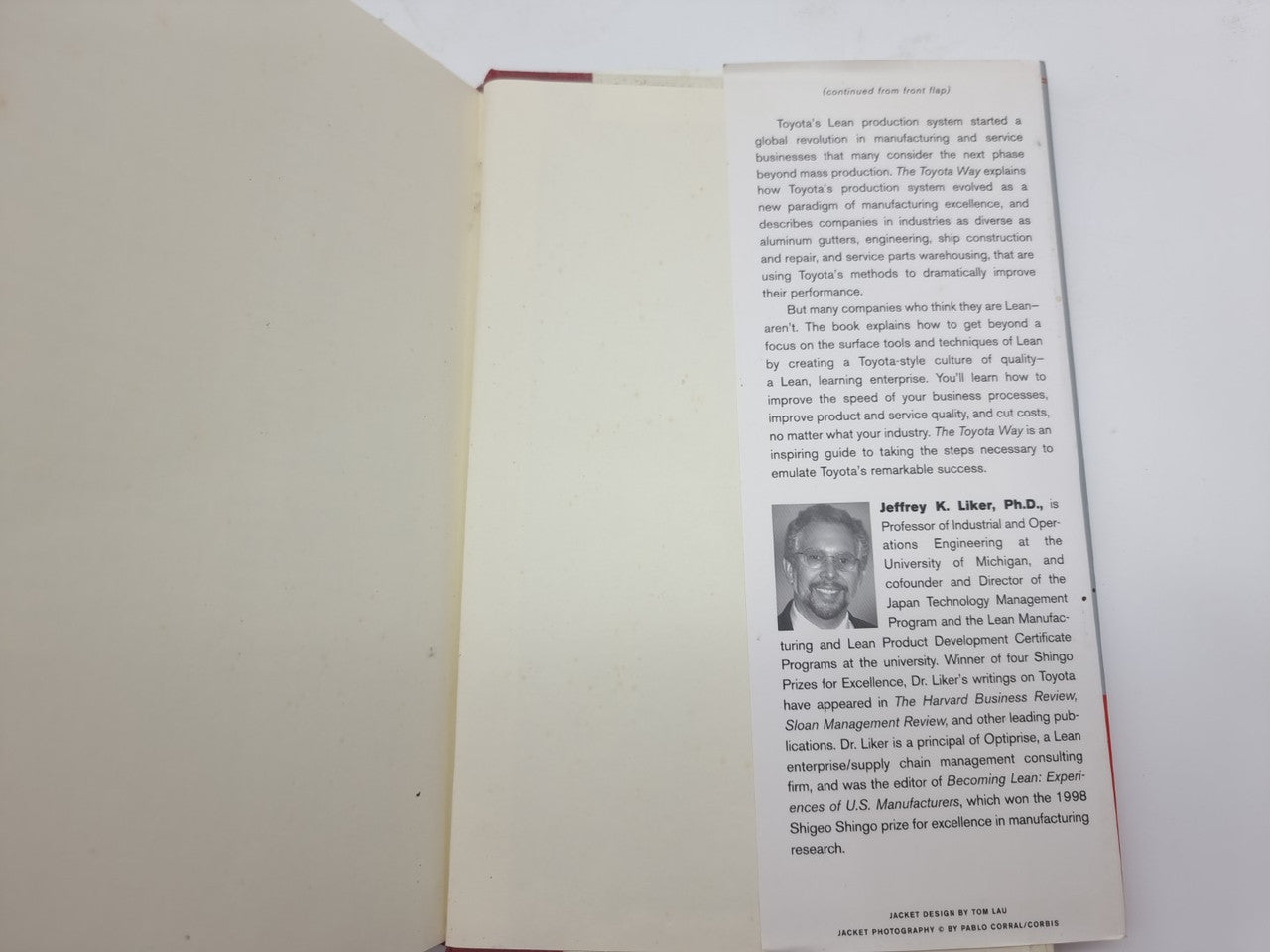 The Toyota Way 14 Management Principles (Jeffrey Liker, 2004)