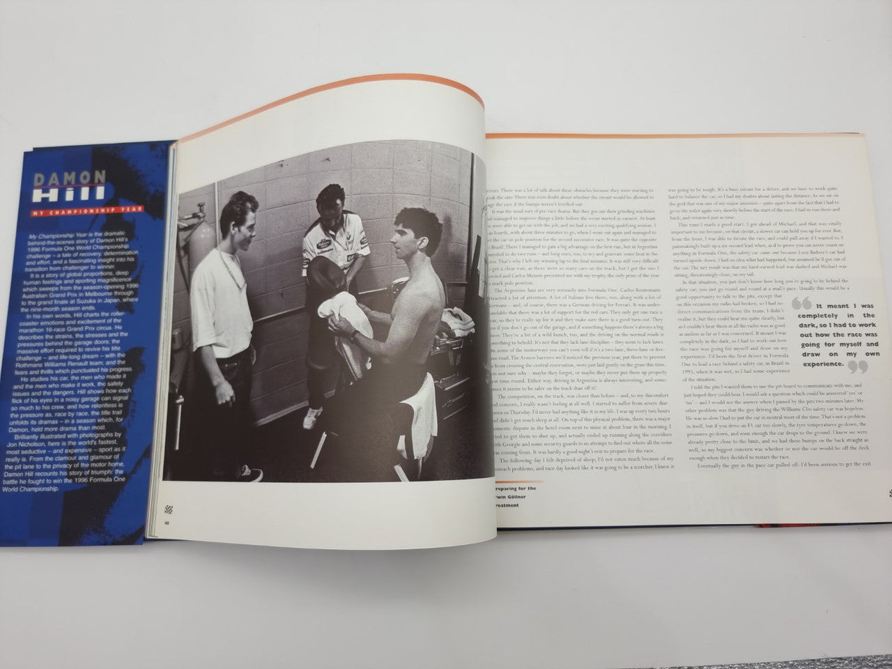 Damon Hill - My Chapionship Year (Signed by Damon Hill, 1st Edn. 1996)