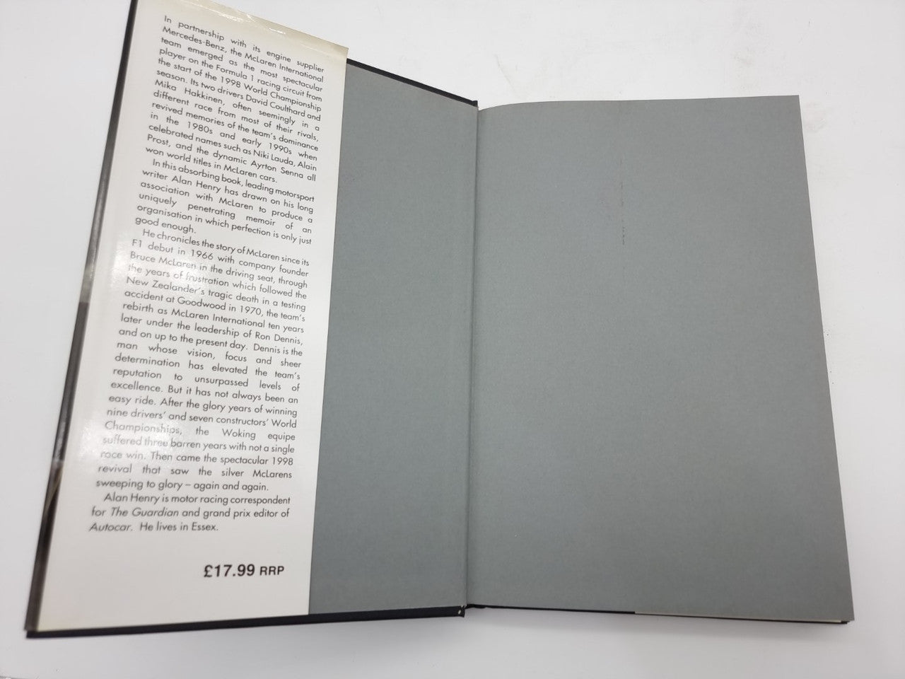 McLaren The Epic Years (Alan Henry, 1998 )