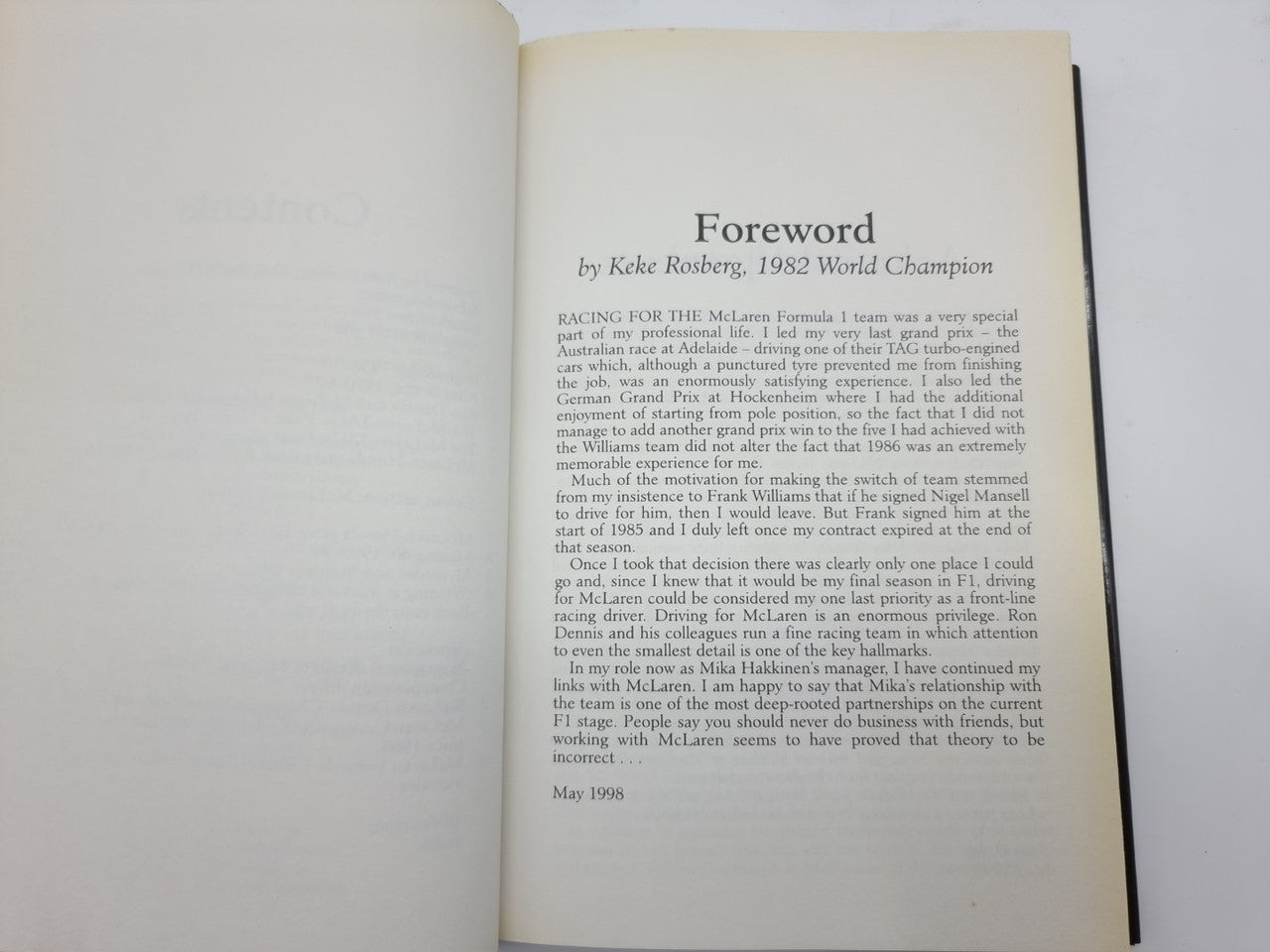 McLaren The Epic Years (Alan Henry, 1998 )