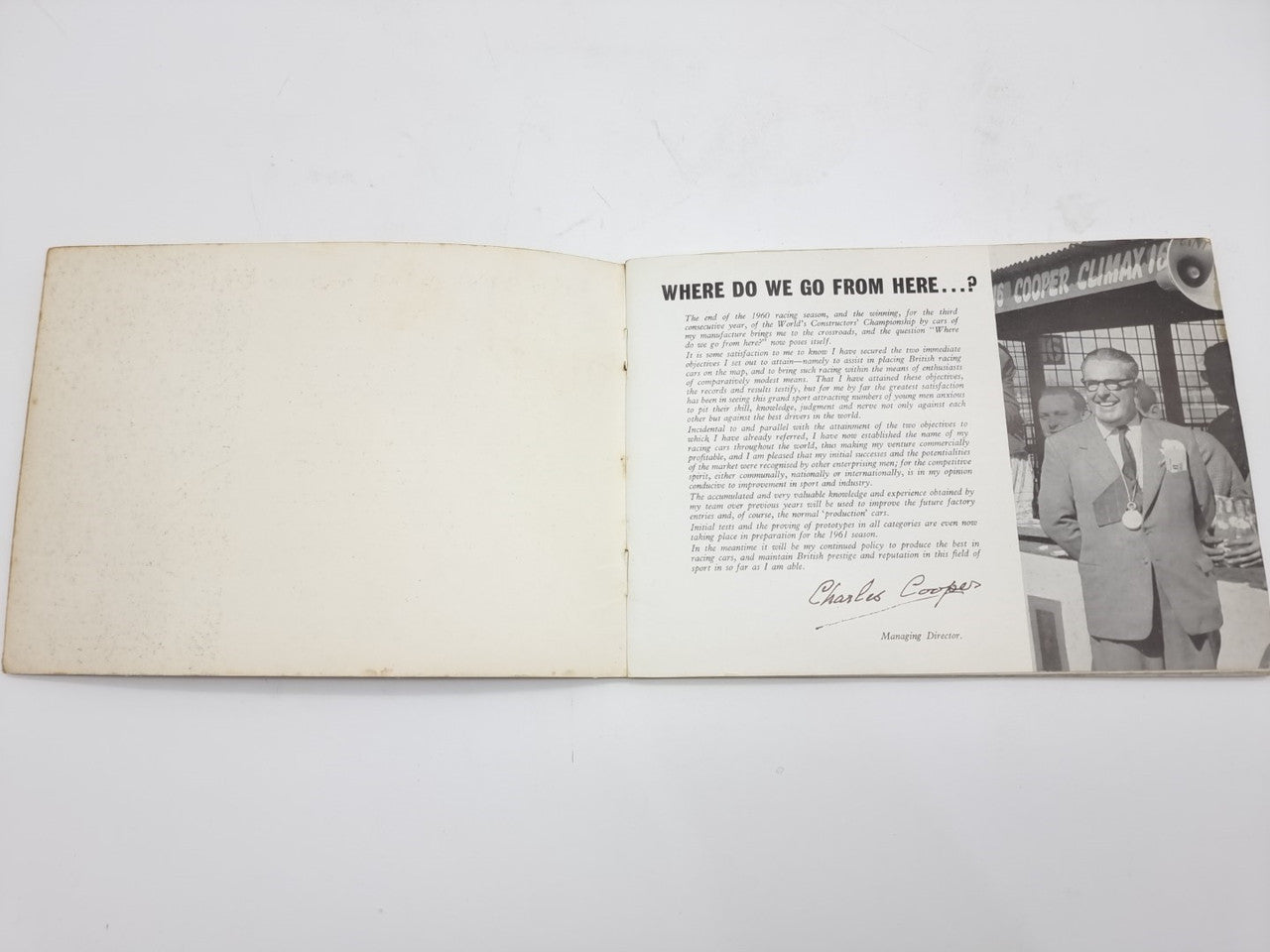 The Coopers Golden Years 1959 - 60 (Cooper Car Co. Ltd, Frank Wood)