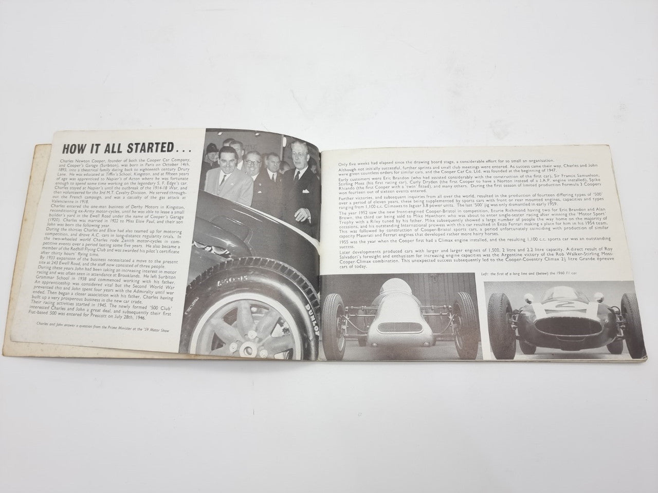 The Coopers Golden Years 1959 - 60 (Cooper Car Co. Ltd, Frank Wood)