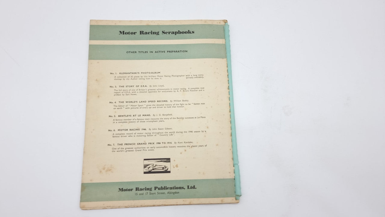 Grands Prix 1934-1939 (Robert Fellowes, 1948)