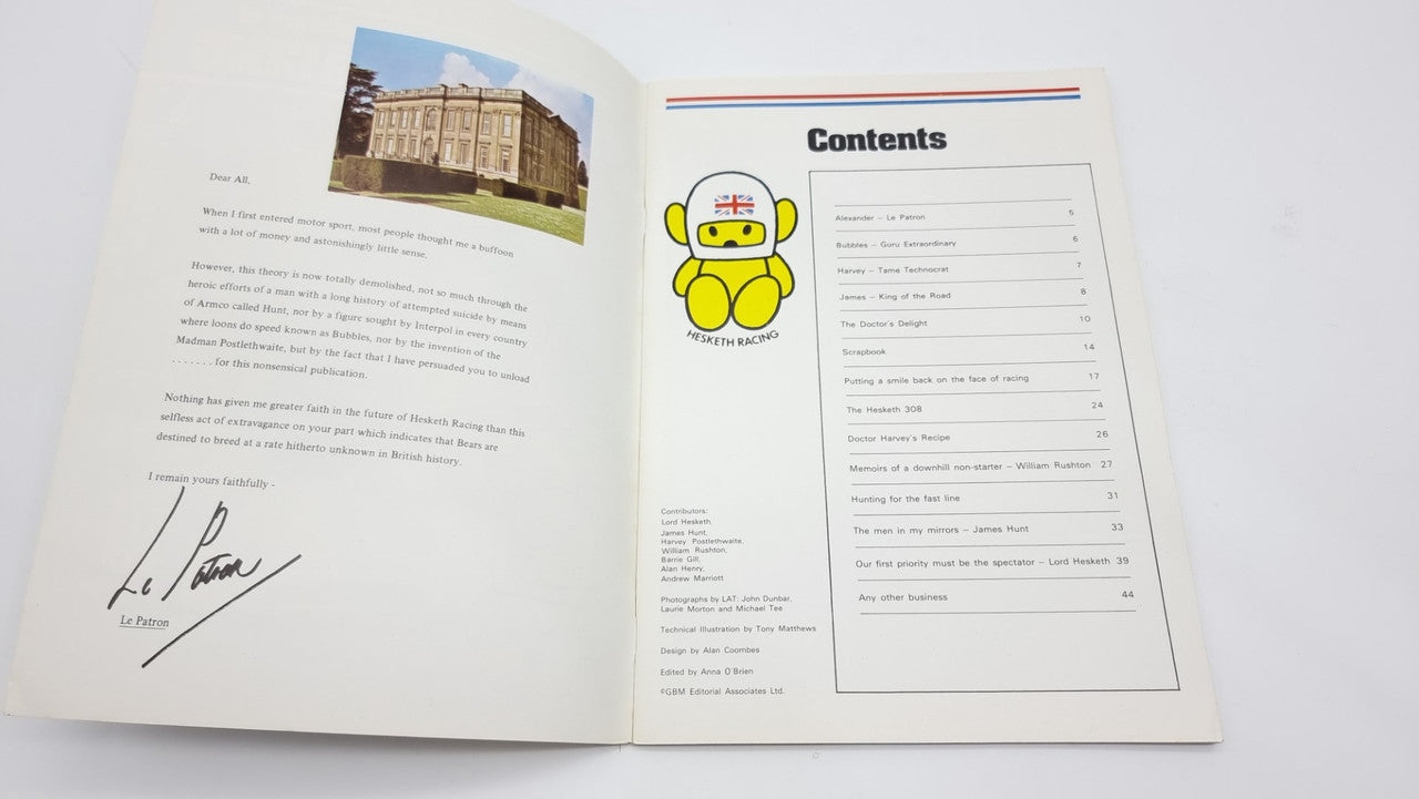 The Heavily Censored History of Hesketh Racing