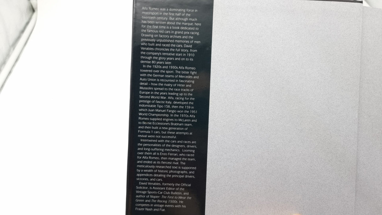 First Among Champions - The Alfa Romeo Grand Prix Cars (David Venables, 2000)