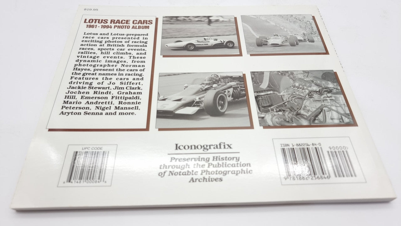 Lotus Race Cars 1961-1994 Photo Album (Norman Hayes, 1998)