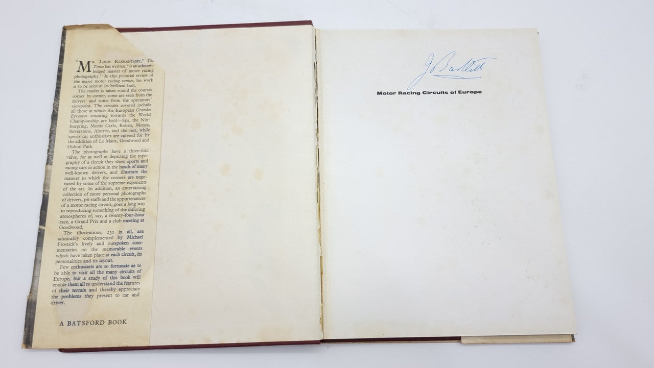 Motor Racing Circuits Of Europe