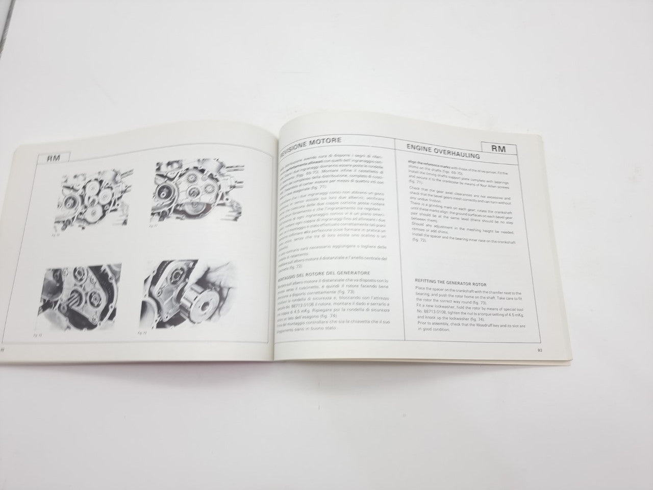 Ducati 900 SD Darmah 750 SS, 900SS Desmo Workshop Manual