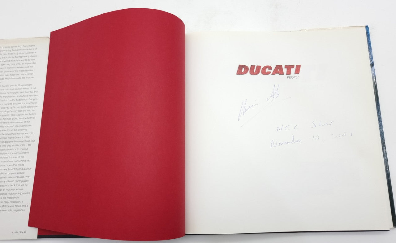 SIGNED Ducati People - Exploring The Passion Behind This Legendary Marque (Kevin Ash, 2002)