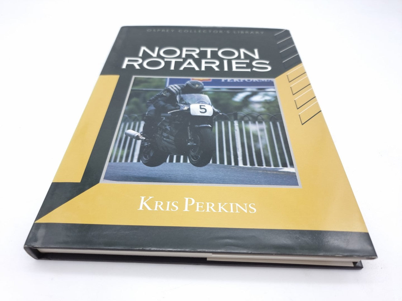 Norton Rotaries by Kris Perkins book with illustrated front cover and title text