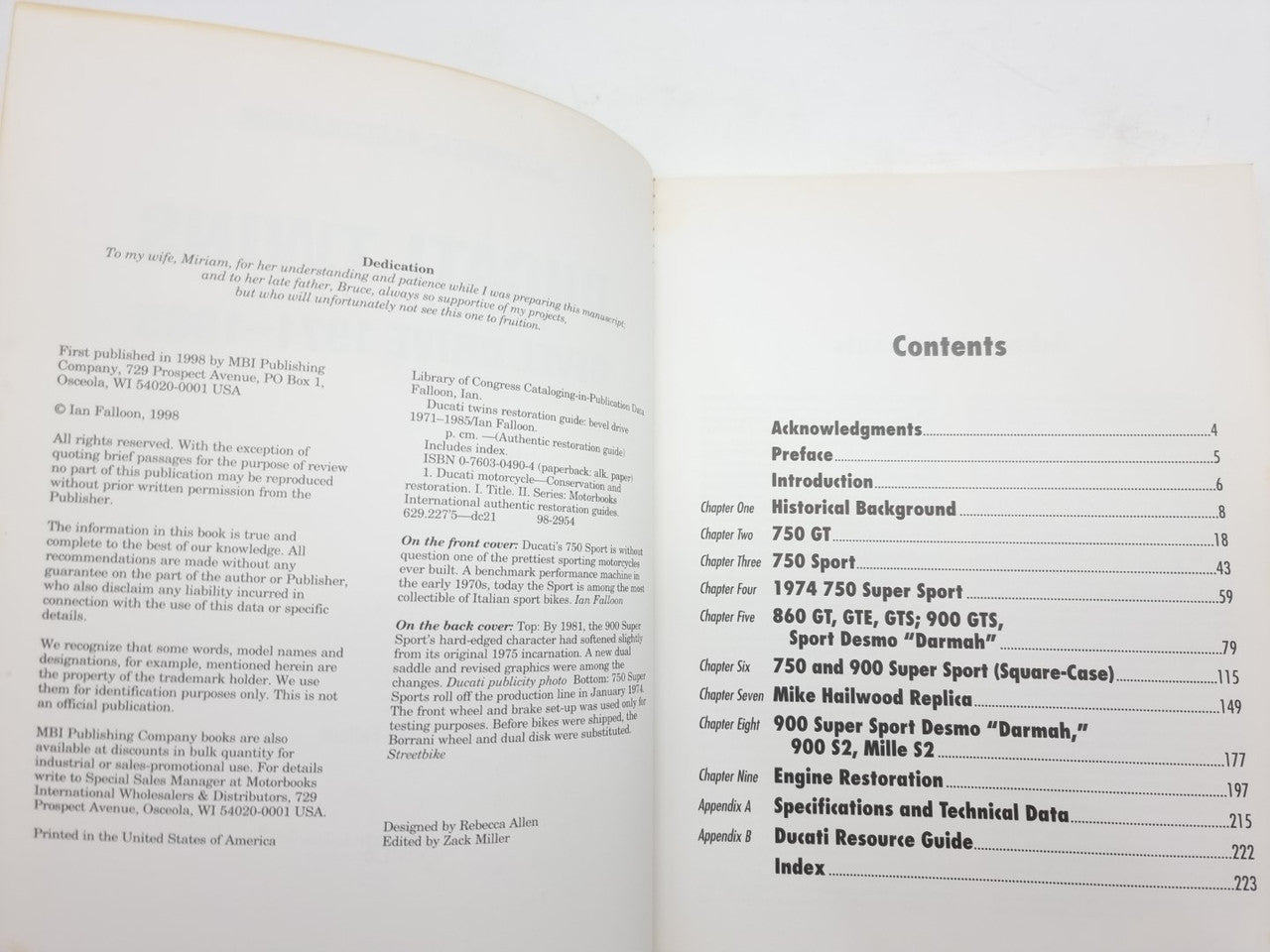 Ducati Twins Restoration Guide - Bevel Drive 1971 - 1985 (Ian Falloon, 1998)