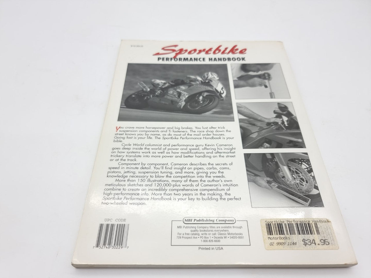 Sportbike Performance Handbook (Kevin Cameron, 1998)