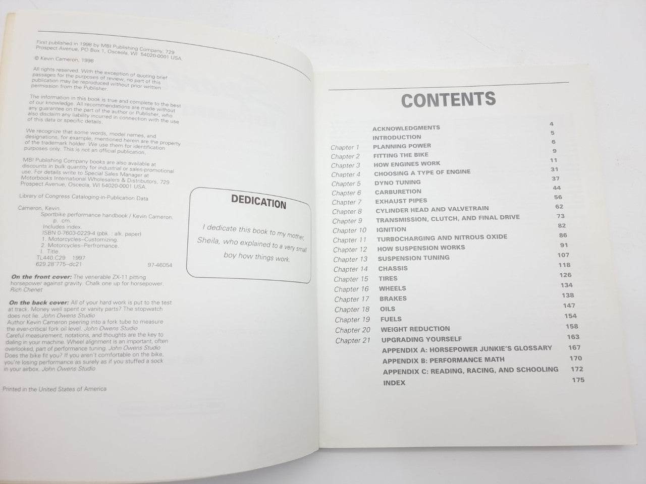 Sportbike Performance Handbook (Kevin Cameron, 1998)