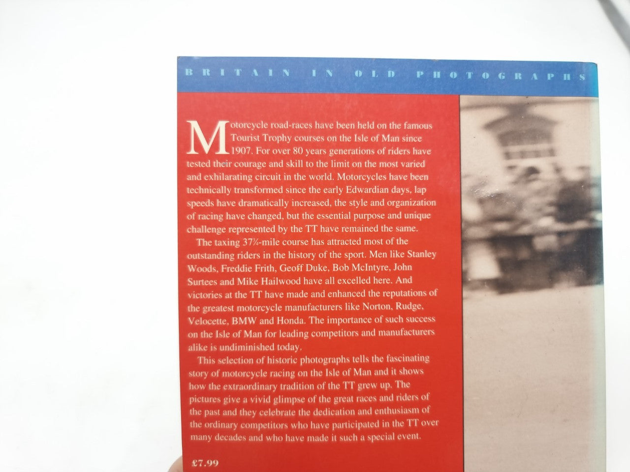 Tourist Trophy in Old Photographs (Bill Snelling, 1994)