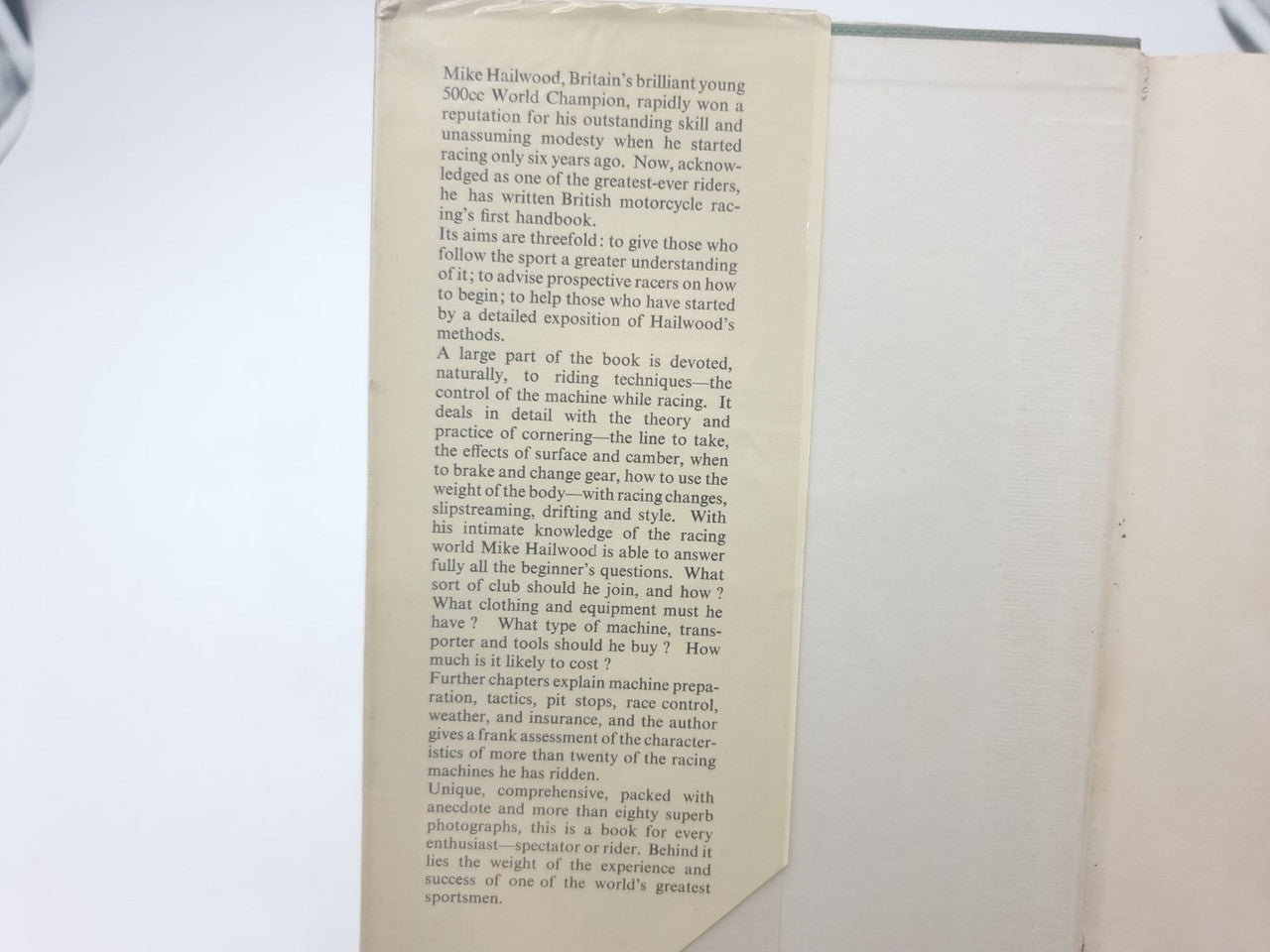The Art of Motorcycle Racing (Mike Hailwood, Murray Walker, 1963)