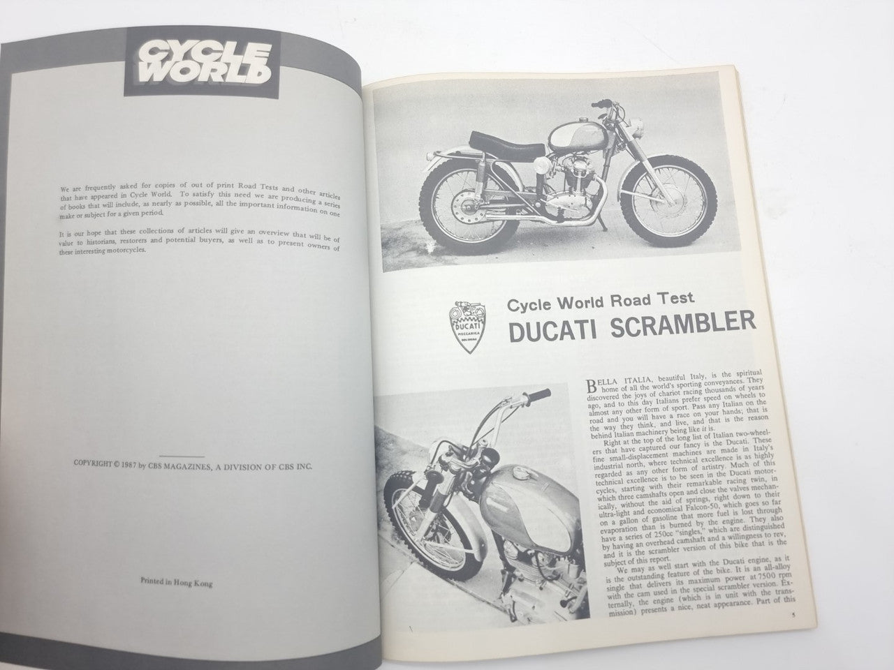 Cycle World on Ducati 1962 - 1980 (Brooklands Books)