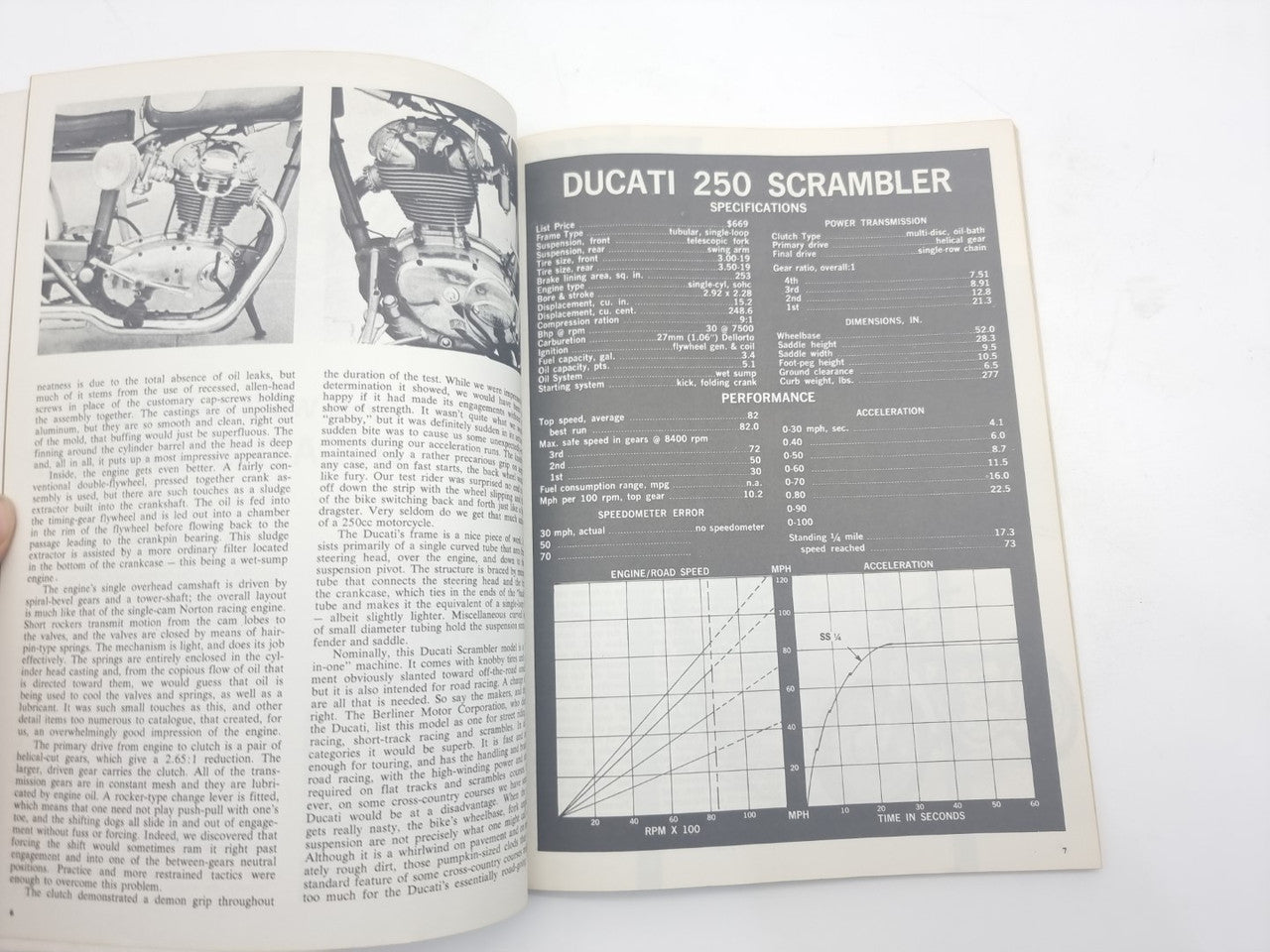 Cycle World on Ducati 1962 - 1980 (Brooklands Books)