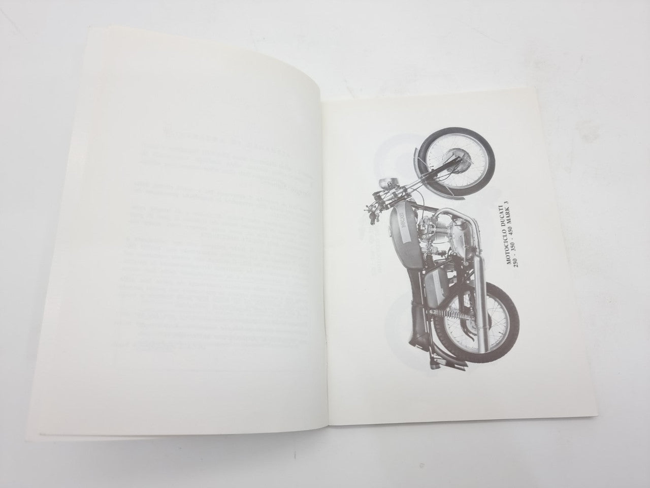 Ducati Mark 3, Desmo, Scrambler -Instructions for use and maintenance