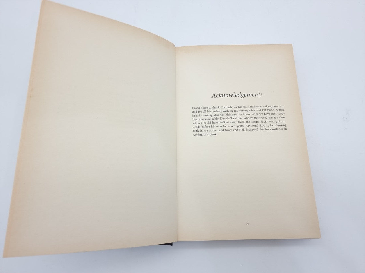 SIGNED Foggy - The Explosive Autobiography of the Four-time Superbike World Champion