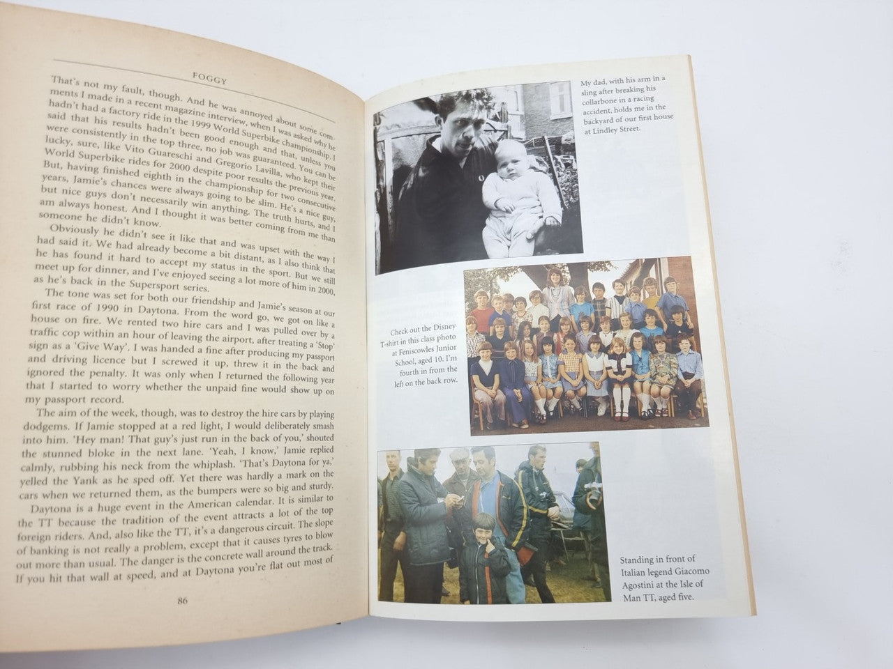 SIGNED Foggy - The Explosive Autobiography of the Four-time Superbike World Champion