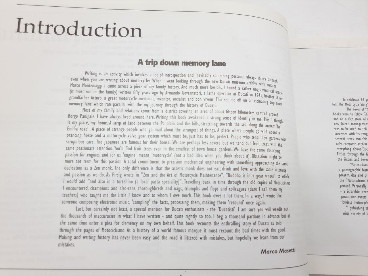 Opened book page titled “Introduction” with paragraph text