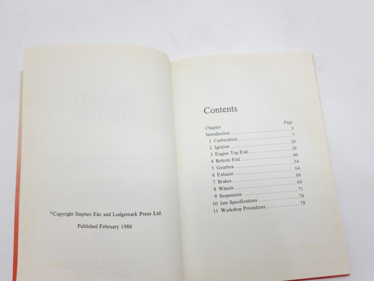 Ducati Tuning - V-twins with Bevel Drive Camshaft (Stephen Eke, 1986)