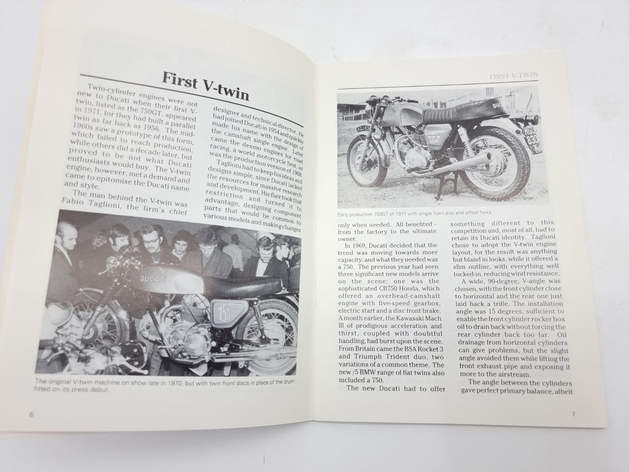 Ducati V-Twins Bevel-Drive Models 1971-1986 (Roy Bacon, 1991)