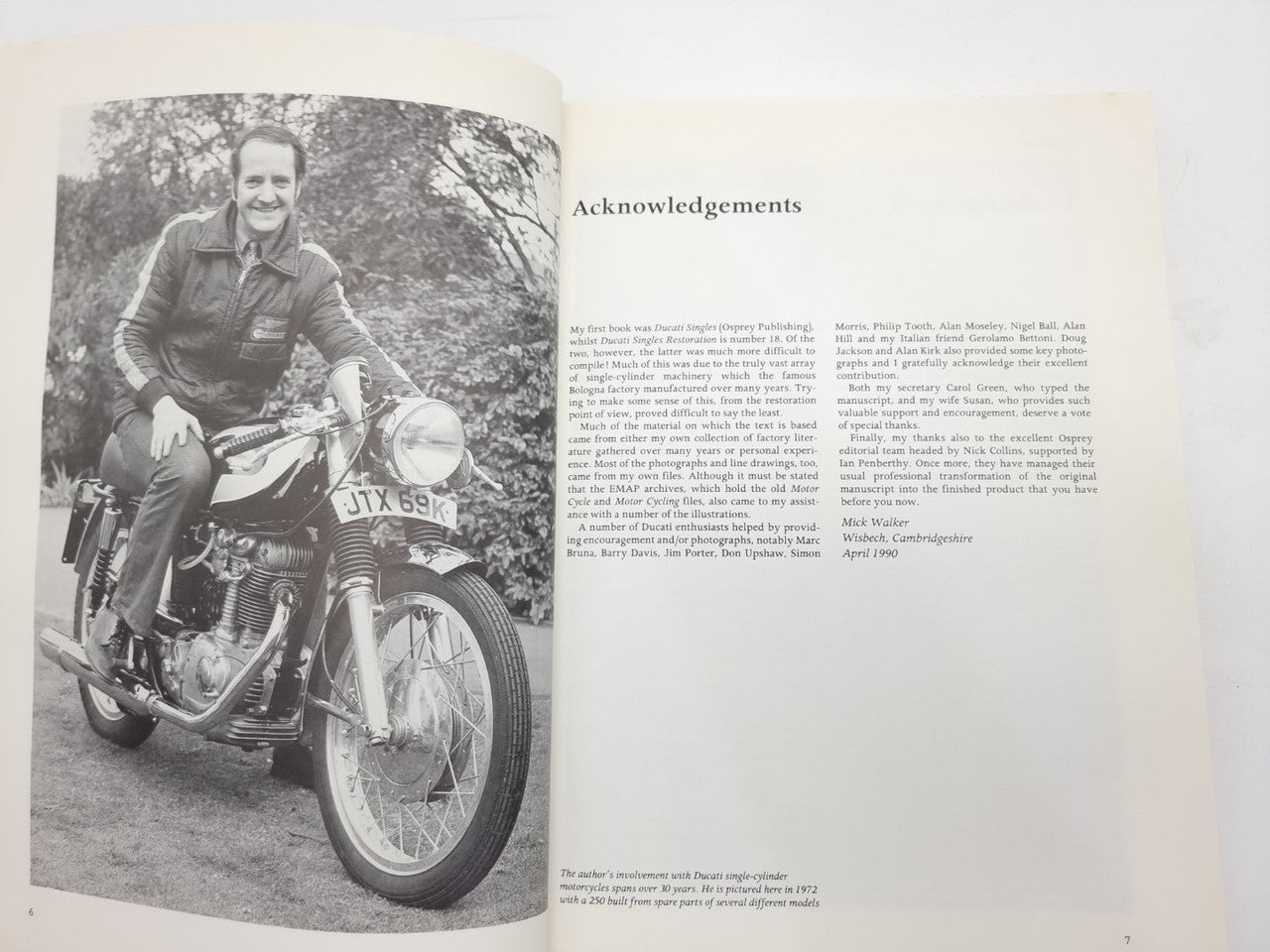 Ducati Singles Restoration (Mick Walker, 1991)