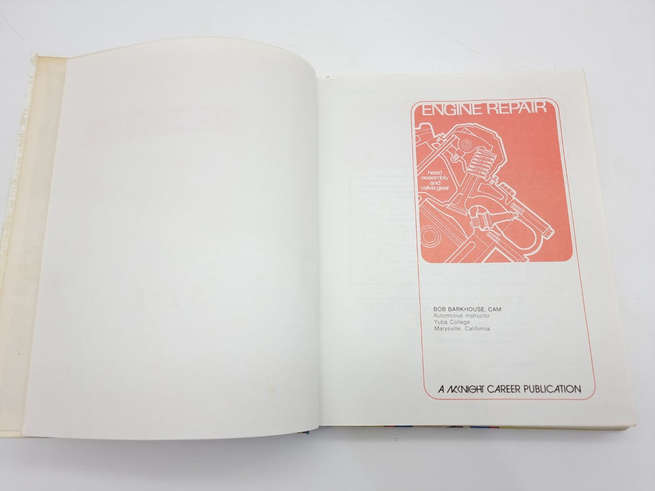 Engine Repair Head Assembly and Valve Gear (Bob Barkhouse, 1975)