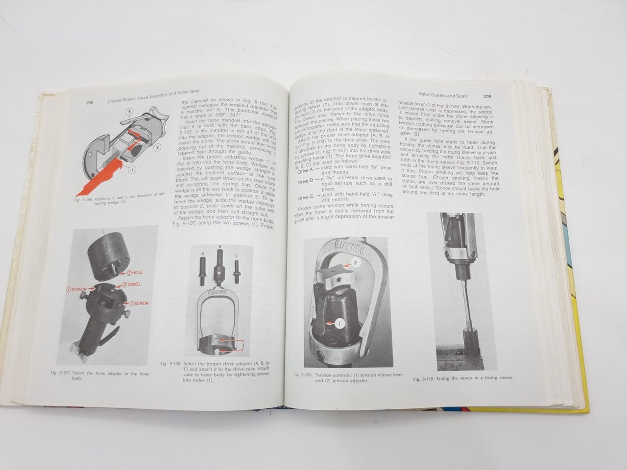 Engine Repair Head Assembly and Valve Gear (Bob Barkhouse, 1975)