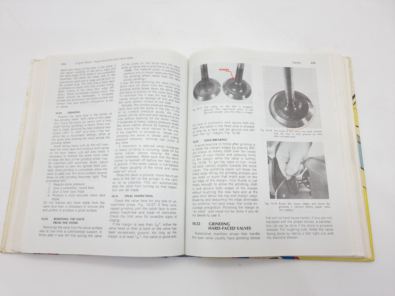 Engine Repair Head Assembly and Valve Gear (Bob Barkhouse, 1975)