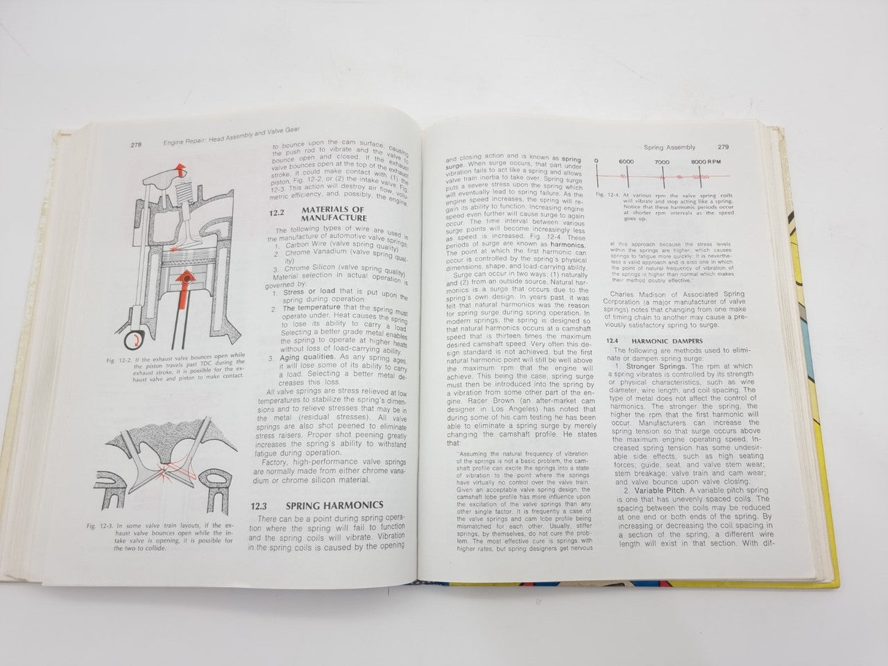 Engine Repair Head Assembly and Valve Gear (Bob Barkhouse, 1975)