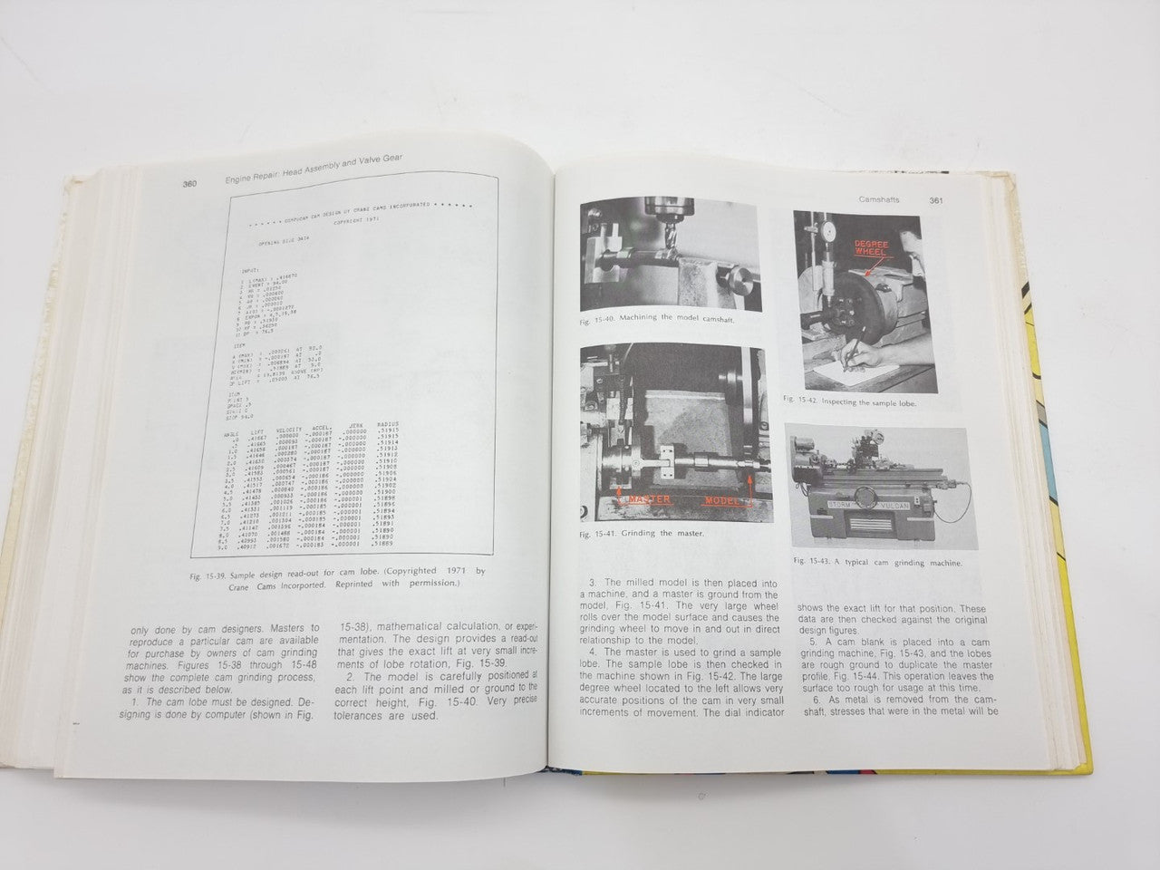 Engine Repair Head Assembly and Valve Gear (Bob Barkhouse, 1975)