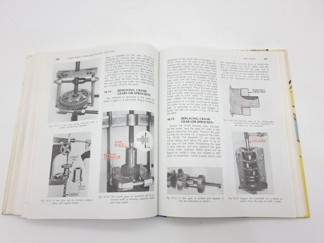 Engine Repair Head Assembly and Valve Gear (Bob Barkhouse, 1975)