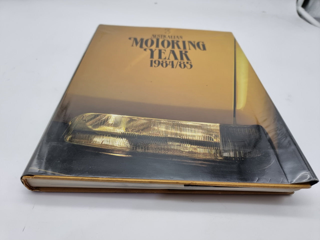 Australian Motoring Year 1984/85 hardcover book with title on front cover