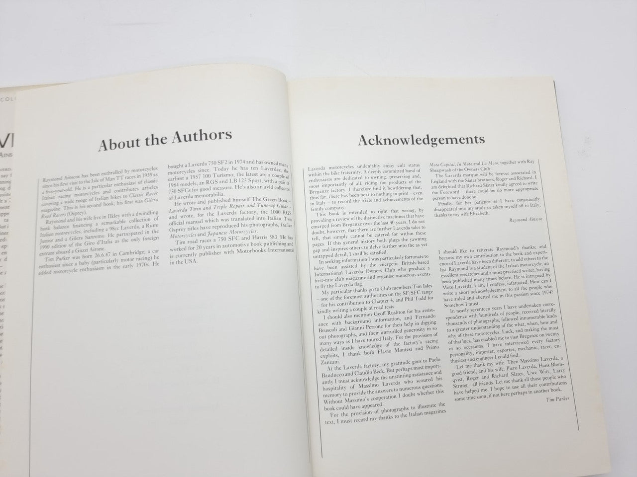 Laverda (Raymond Ainscoe, 1991)