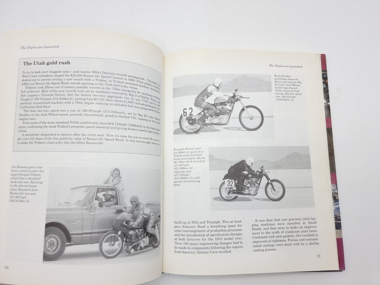 Triumph & BSA Triples Complete Story of the Trident & Rocket 3 (Mick Duckworth, 1997)