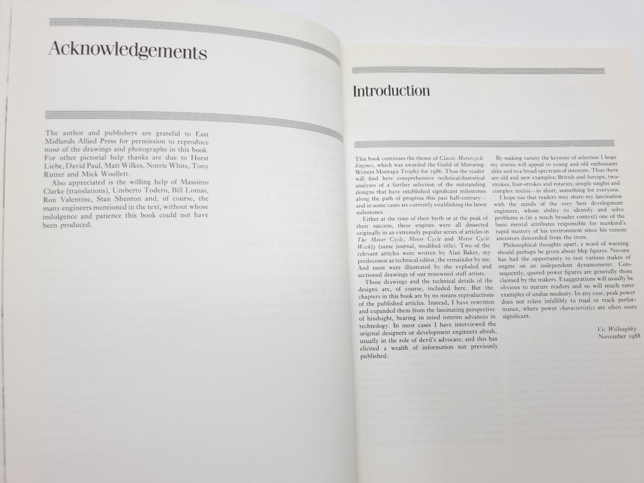 Winning Motorcycle Engines (Vic Willoughby, 1989)