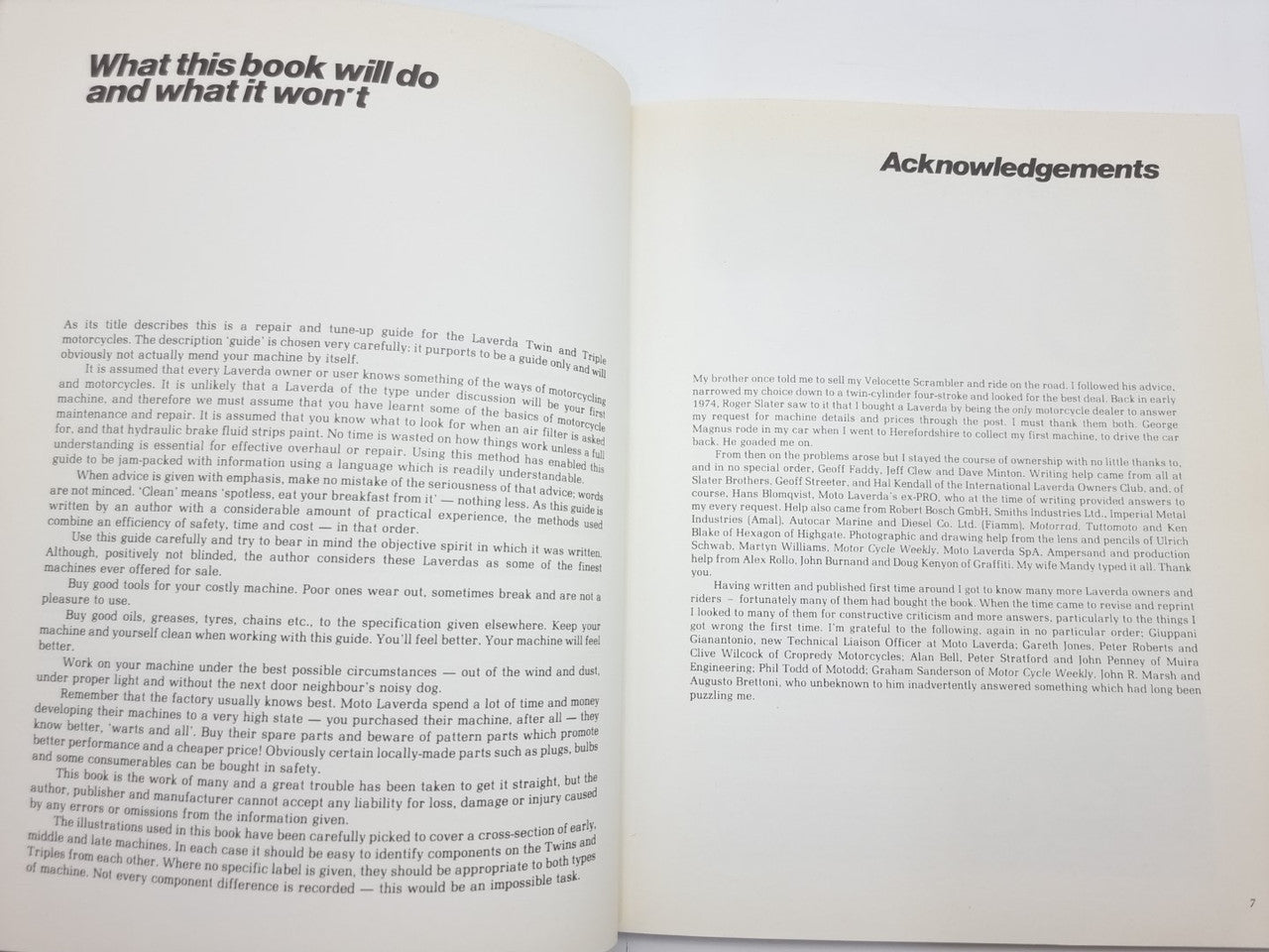 Laverda Twin and Triple Repair and Tune-Up Guide