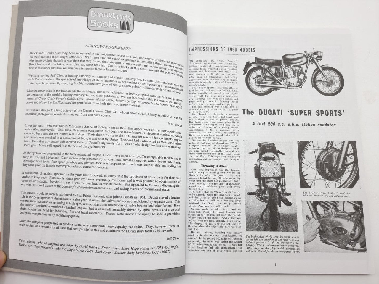 Ducati 1960 - 1973 Gold Portfolio (Brooklands Books)