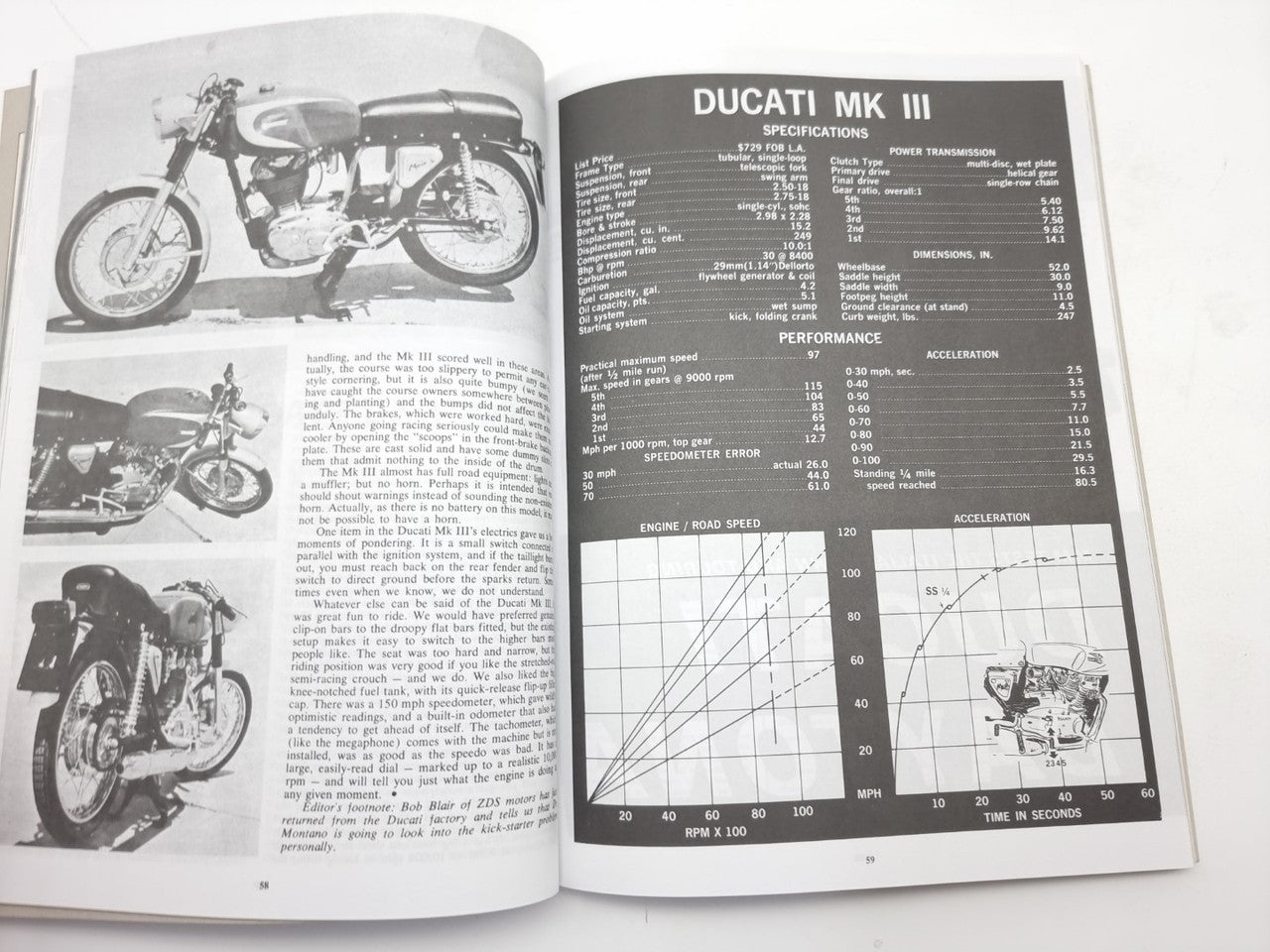 Ducati 1960 - 1973 Gold Portfolio (Brooklands Books)