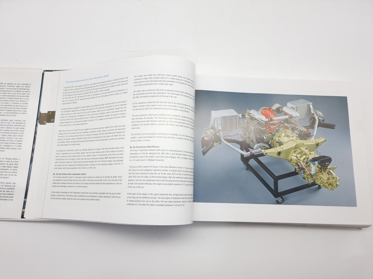 Porsche 956 - Sketches of Performances (Reynald Hezard, 2011, English and French Text)